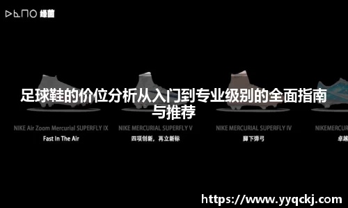 足球鞋的价位分析从入门到专业级别的全面指南与推荐